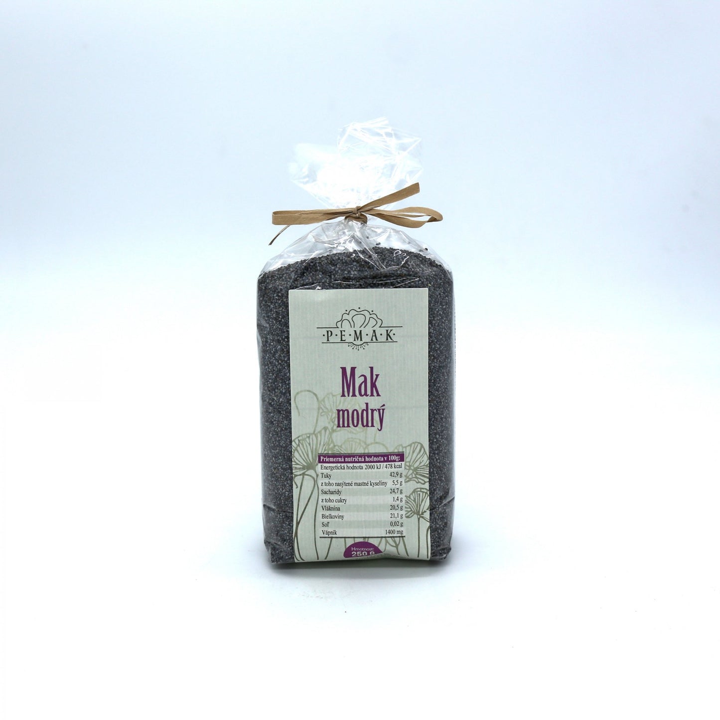 Mak siaty modrý 250g