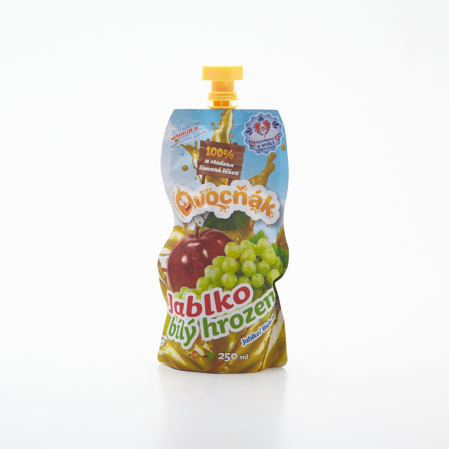 Ovocňák mušt jablko biele hrozno 250ml