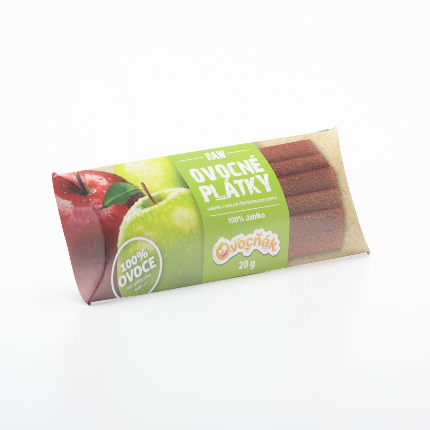Ovocňák plátky 100% jablko 20g