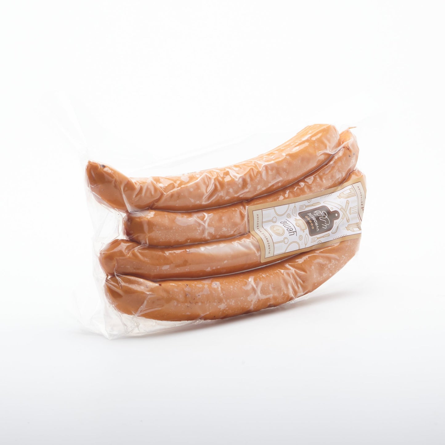 Remeselné bravčové párky 85% balené