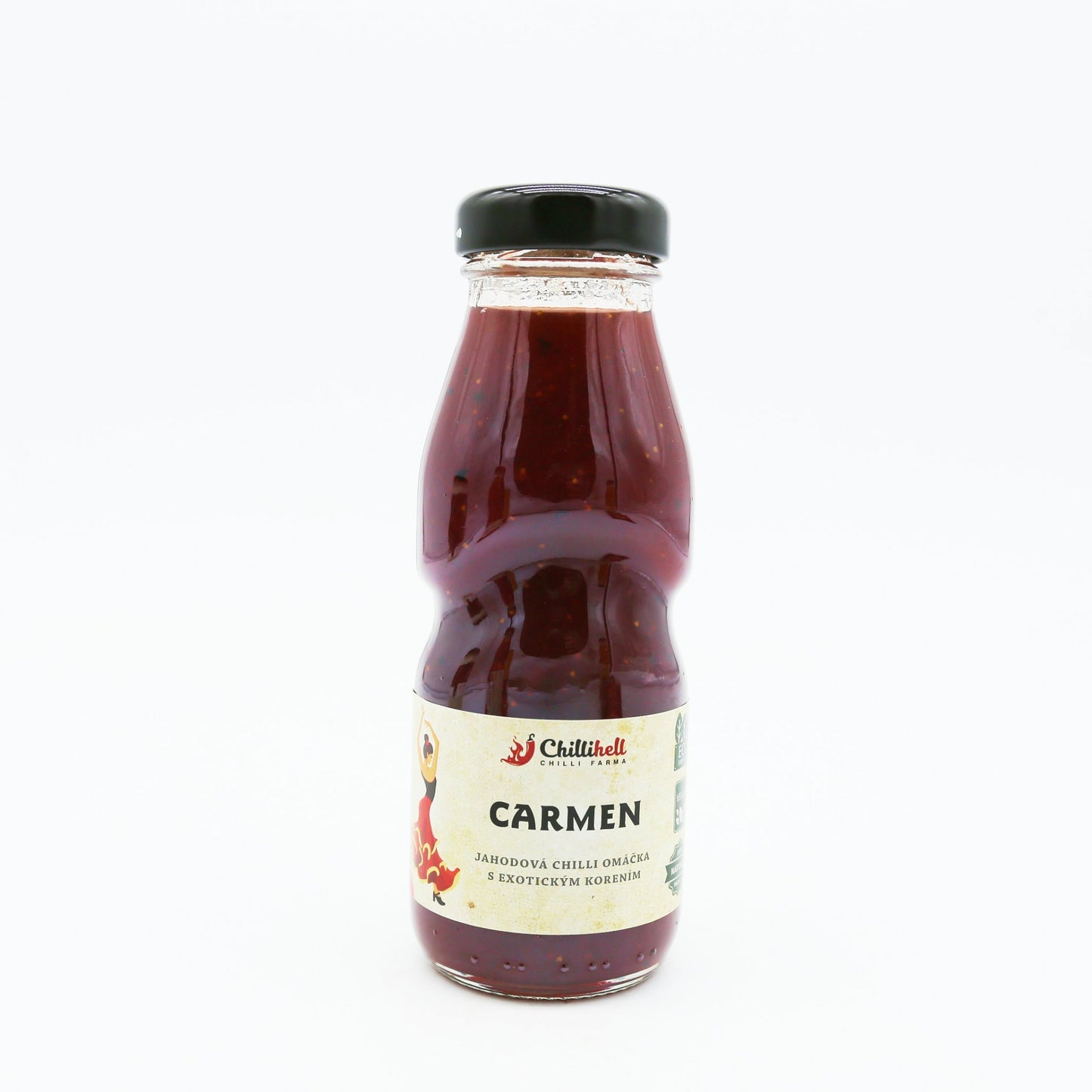 Carmen jahodová chilli omáčka 200ml