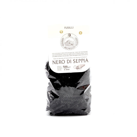 Cestoviny fusilli nero di seppia 500g