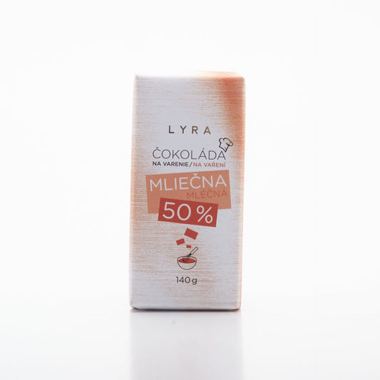 Čokoláda na varenie mliečna 140g