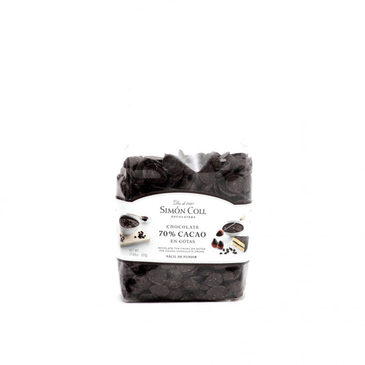 Dropky z 70% čokolády 500g