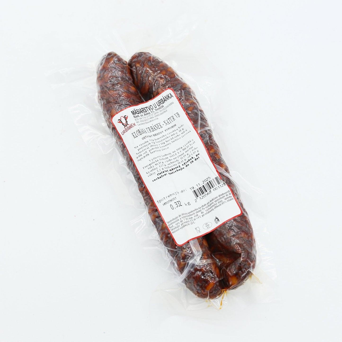 Klobása Urbánek bez E pár