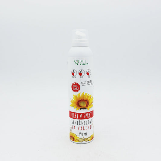 OLEJ V SPREJI Slnečnica na varenie 250ml
