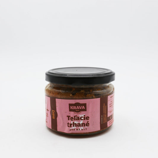 Teľacie trhané BBQ 250g